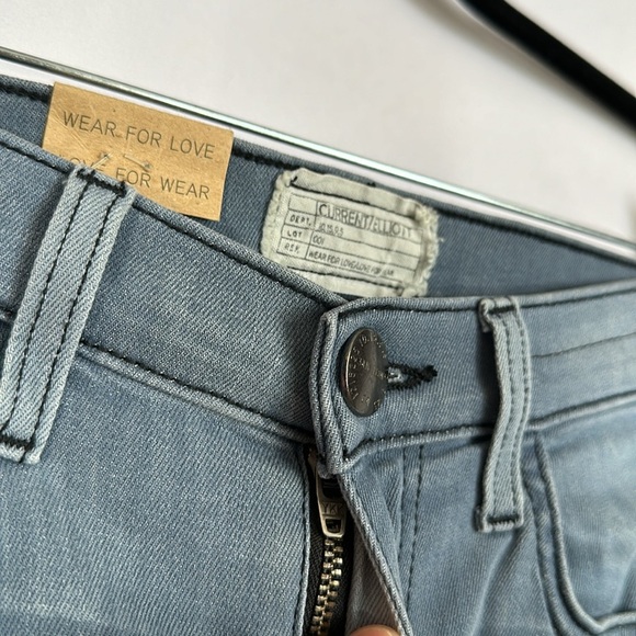 Current/Elliott Blue Ankle Skinny Jeans NWT - Picture 6 of 11